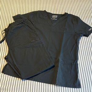 Cherokee Women's Navy Scrub Set